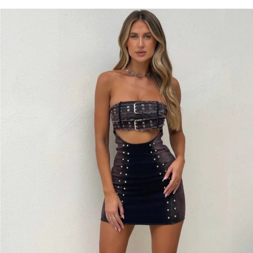 Catya Mini dress denim